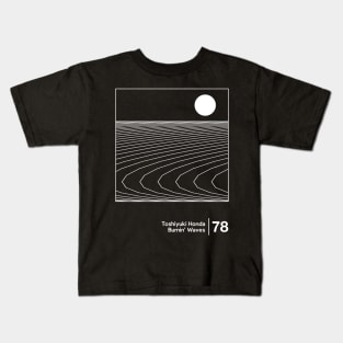 Toshiyuki Honda - Minimalist Graphic Artwork Fan Design Kids T-Shirt